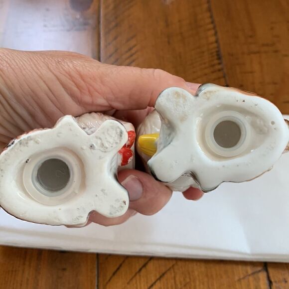 Vintage Ceramic Cat Kitten Salt & Pepper Shakers‎ Made in Korea 3” - Picture 6 of 8